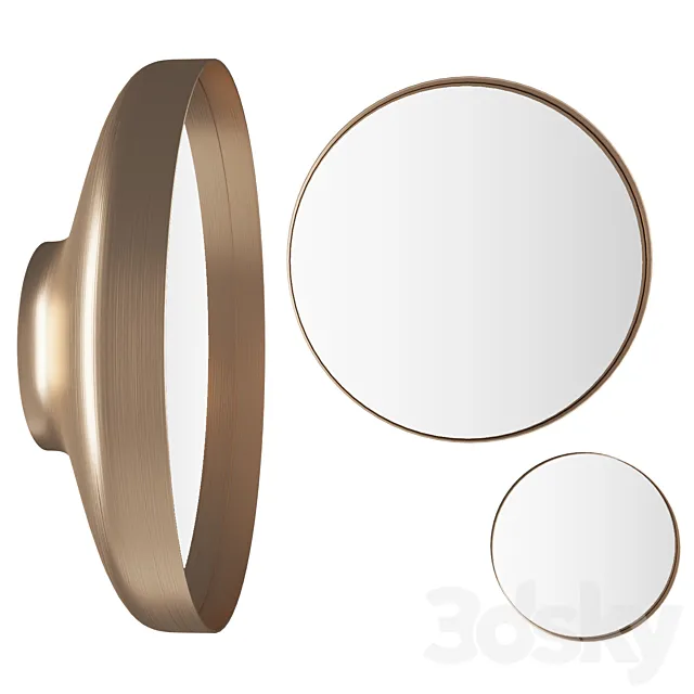 Menu Darkly Mirror 3D Model