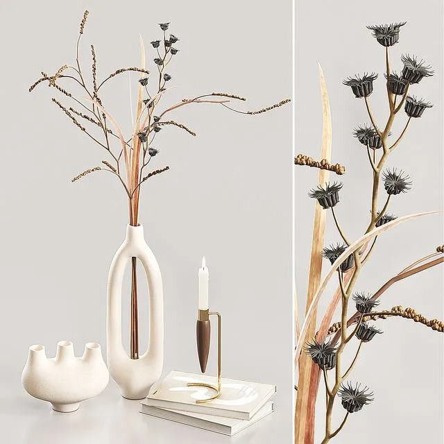 MENU Decor set 3D Model