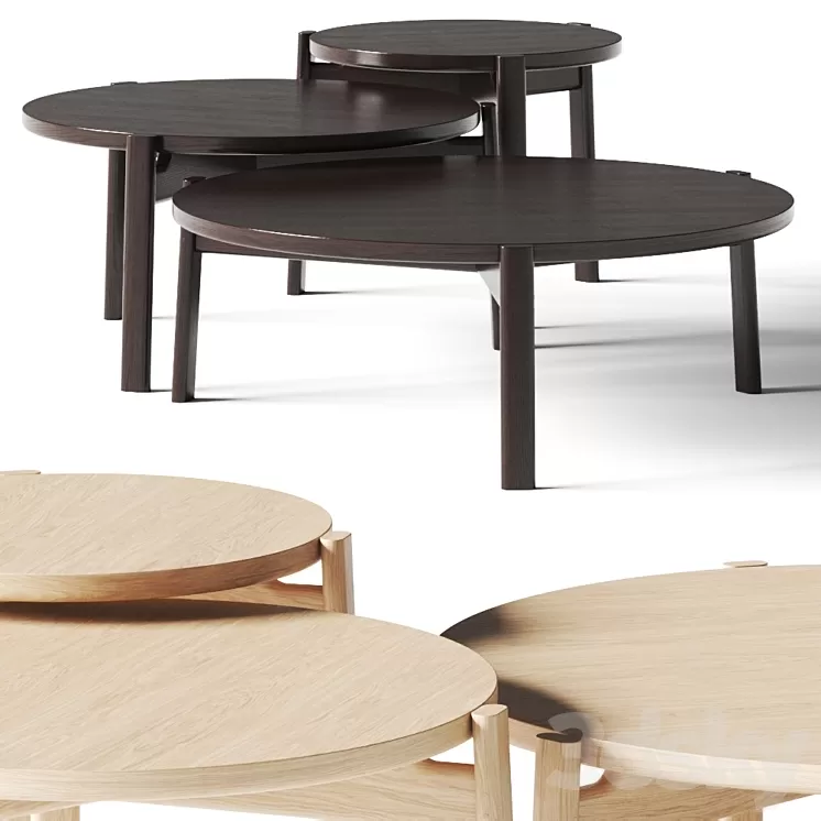 Menu Passage Lounge Coffee Tables 3D Model Free Download
