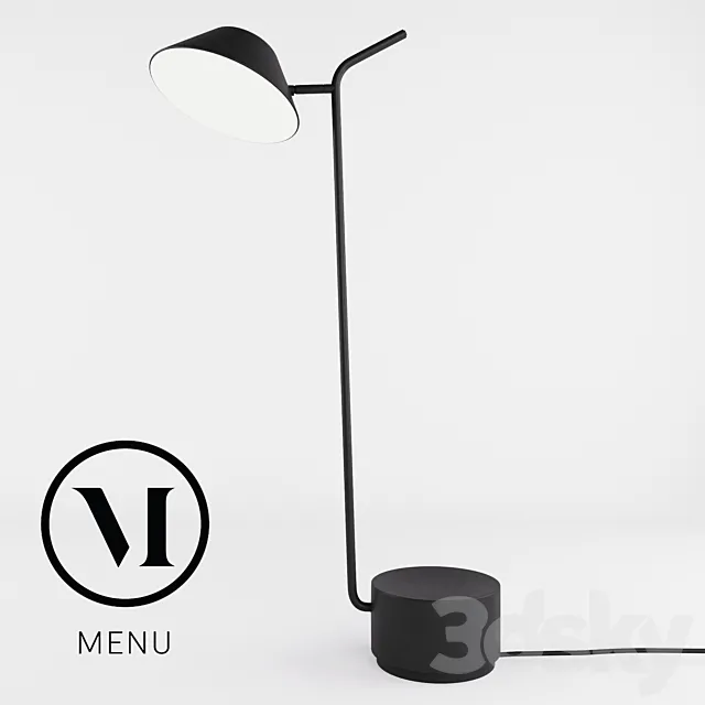 Menu Peek Floor Lamp 3D Model Menu Peek Floor Lamp 3D Model