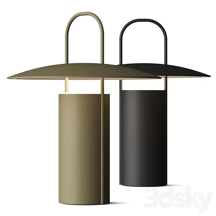 Menu Ray Portable Table Lamp 3D Model Free Download Menu Ray Portable Table Lamp 3D Model Free Download
