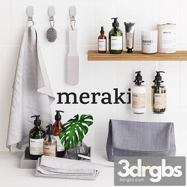 Meraki bathroom set Meraki bathroom set