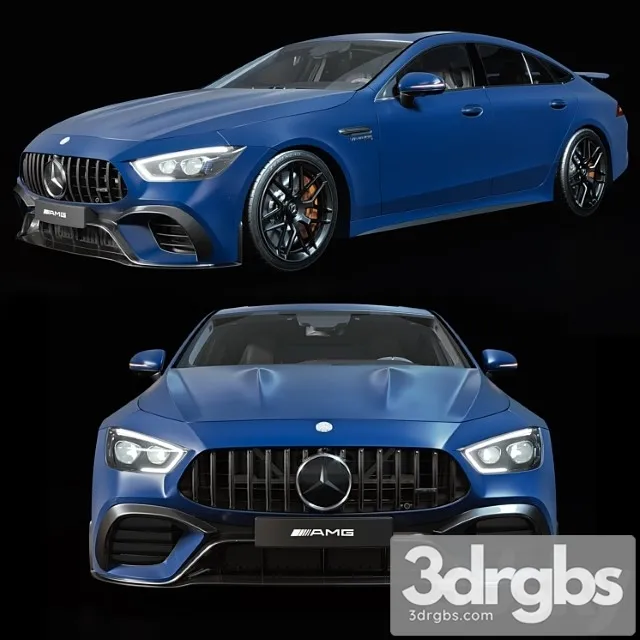 Mercedes-amg gt 63 s 3D Model Download