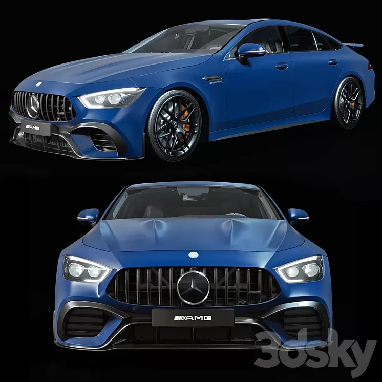 Mercedes-AMG GT 63 S 3D Model