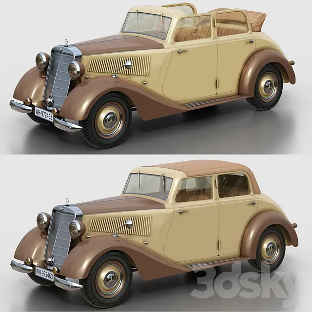 Mercedes-Benz 170V 1936 Free Download