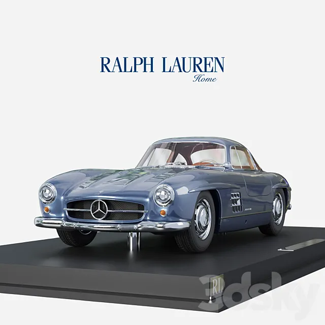 Mercedes Benz 300SL Coupe Limited Edition 3D Model Mercedes Benz 300SL Coupe Limited Edition 3D Model
