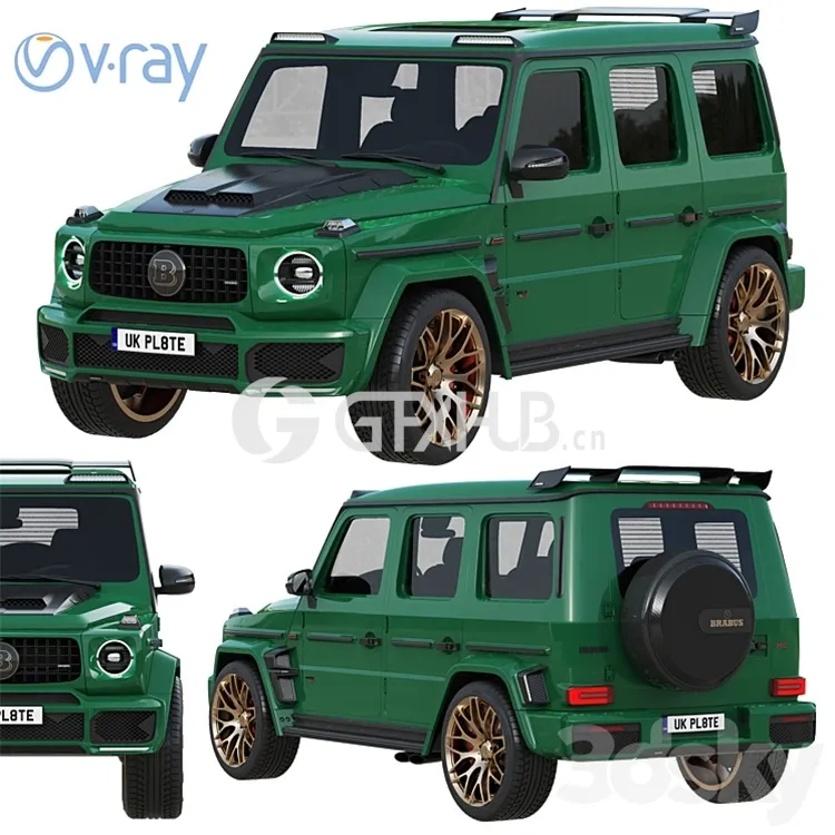 Mercedes-Benz AMG G63 Brabus 700 Widestar – 3497 Mercedes-Benz AMG G63 Brabus 700 Widestar – 3497