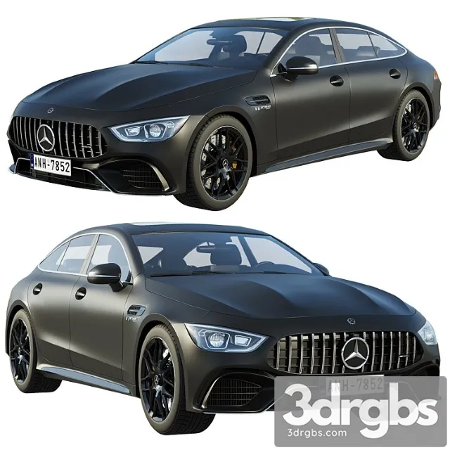 Mercedes Benz Amg Gt 63 4 Door Coupe 3D Model Download