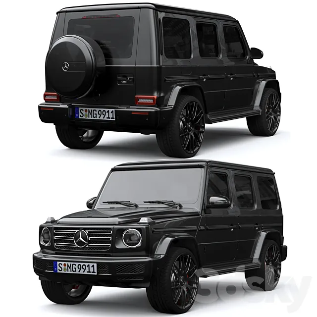 Mercedes-Benz G-Class G63 3D Model