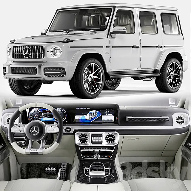 Mercedes-Benz G63 AMG 3DModel