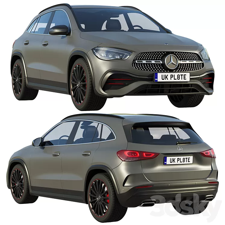 Mercedes-Benz GLA 2020 3D Model