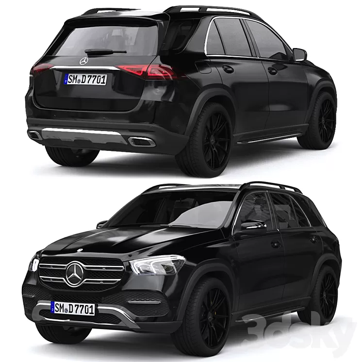 Mercedes Benz GLE 3D Model
