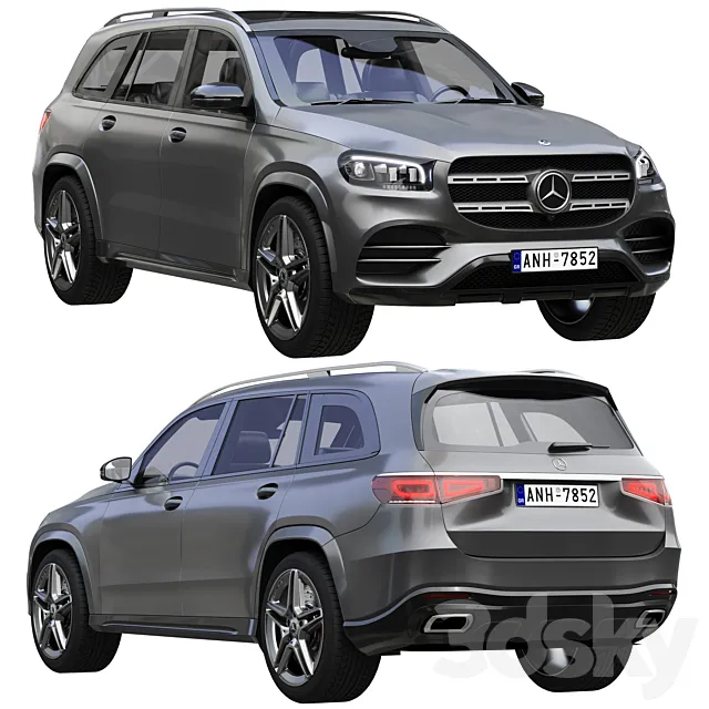 Mercedes-Benz GLS 3D Model