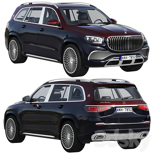 Mercedes-Benz Maybach GLS 3DModel
