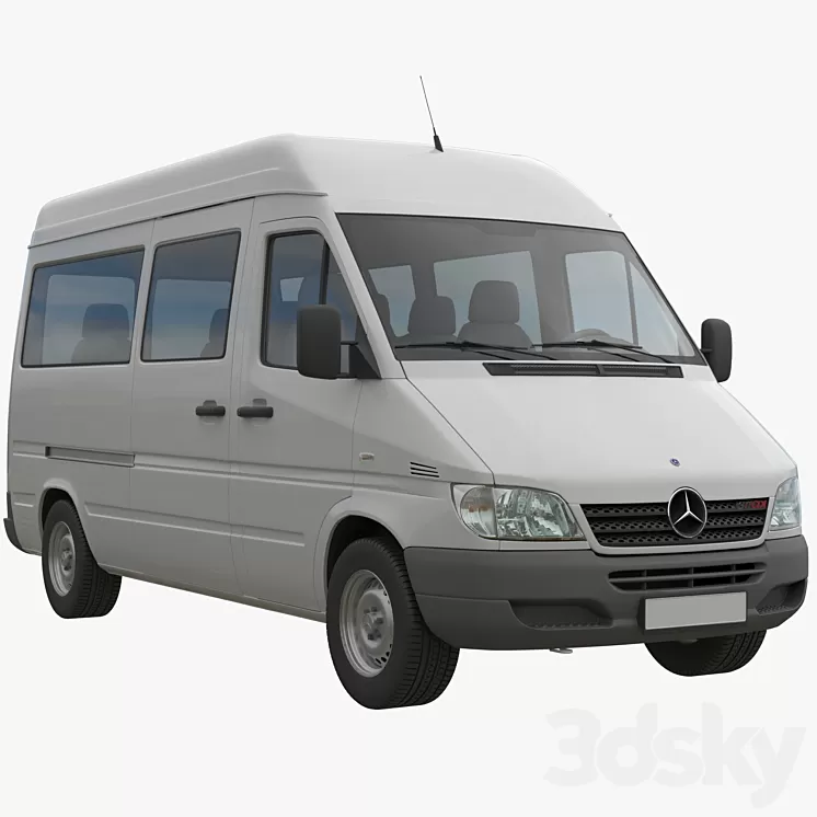Mercedes-Benz Sprinter Classic 3D Model Free Download