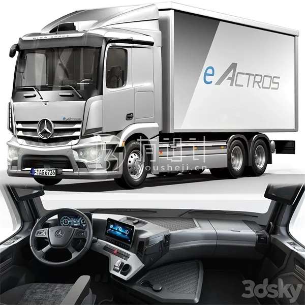 Mercedes_Benz_eACTROS – 3490 Mercedes_Benz_eACTROS – 3490
