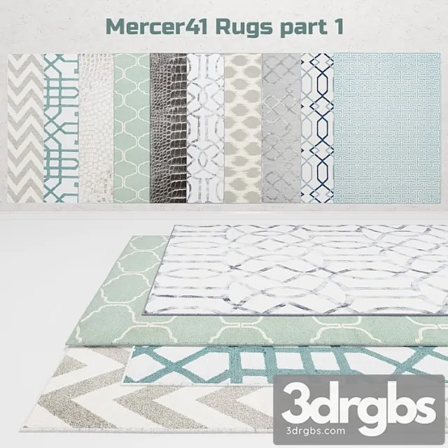 Mercer41 Rugs Part 1 1 3D Model Download