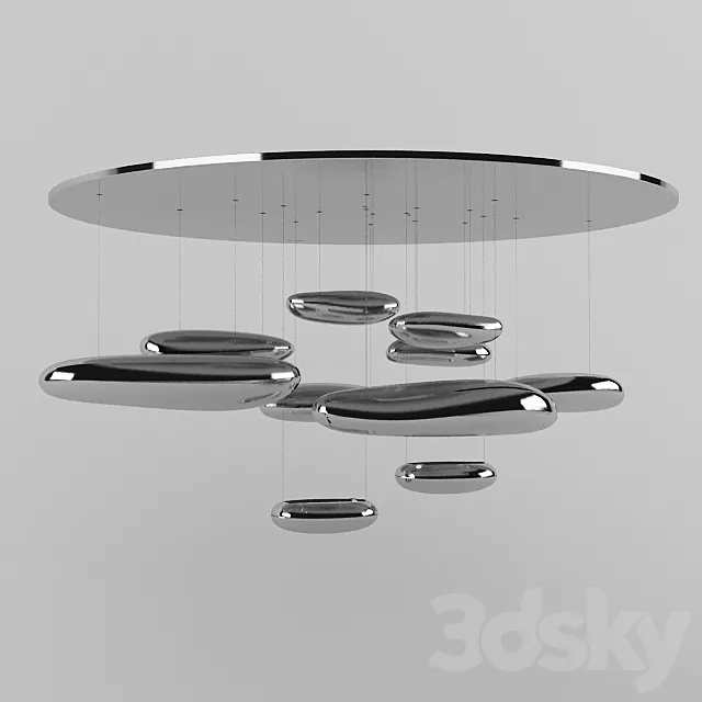 MERCURY SOFFITTO 3D Model MERCURY SOFFITTO 3D Model