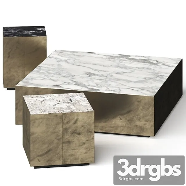 Meridiani belt coffee tables