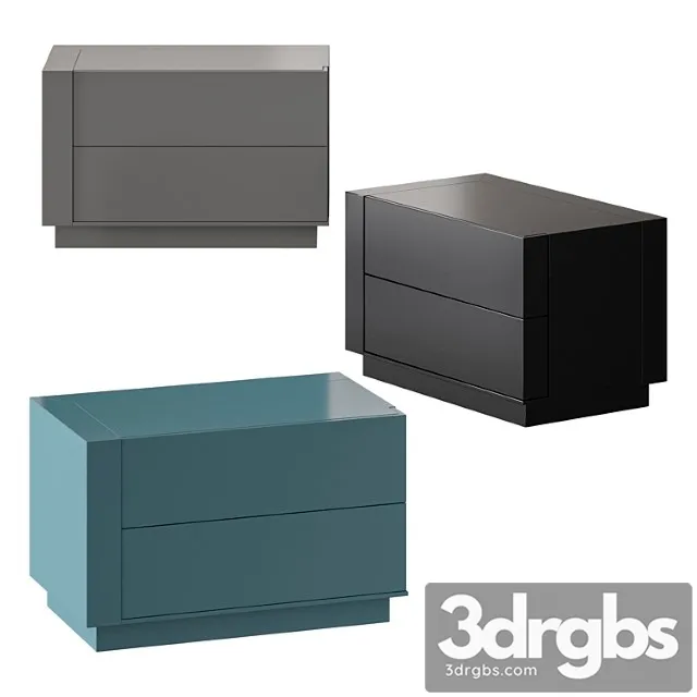 Meridiani benjamin night table 2 3D Model Download