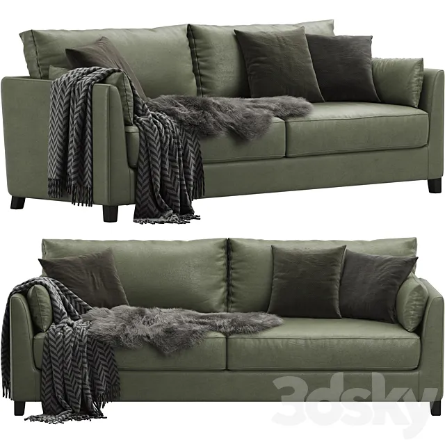 Meridiani Bisse Sofa 220 cm 3DModel