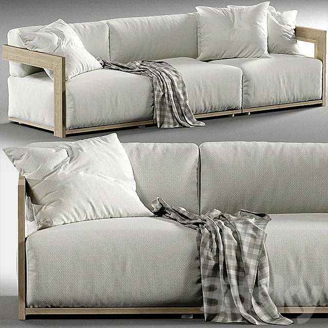 Meridiani Cloud Sofa 3DModel Meridiani Cloud Sofa 3DModel