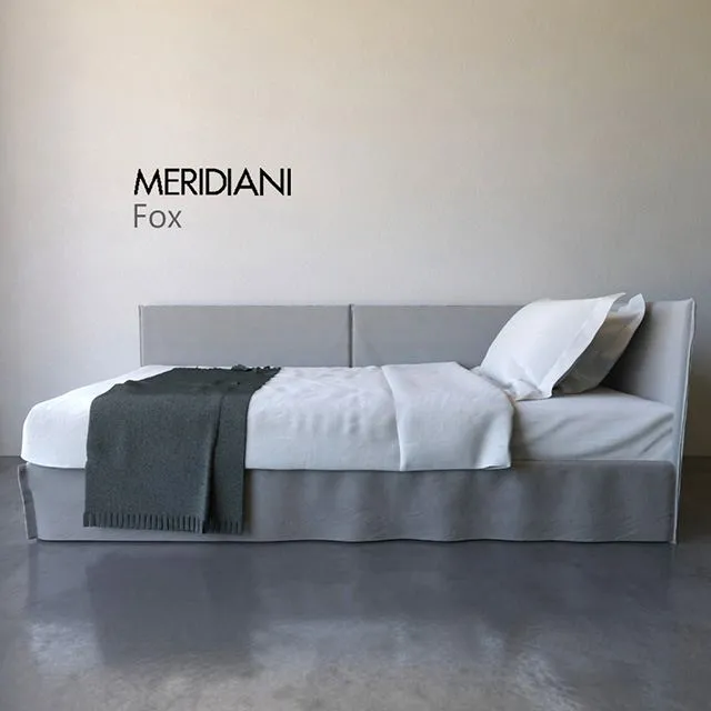 Meridiani FOX MERIDIENNE SOFA BED 3D Model Meridiani FOX MERIDIENNE SOFA BED 3D Model