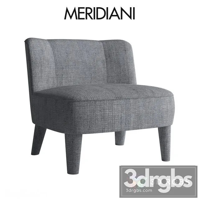 Meridiani Isabelle Small Armchair 3D Model Download Meridiani Isabelle Small Armchair 3D Model Download