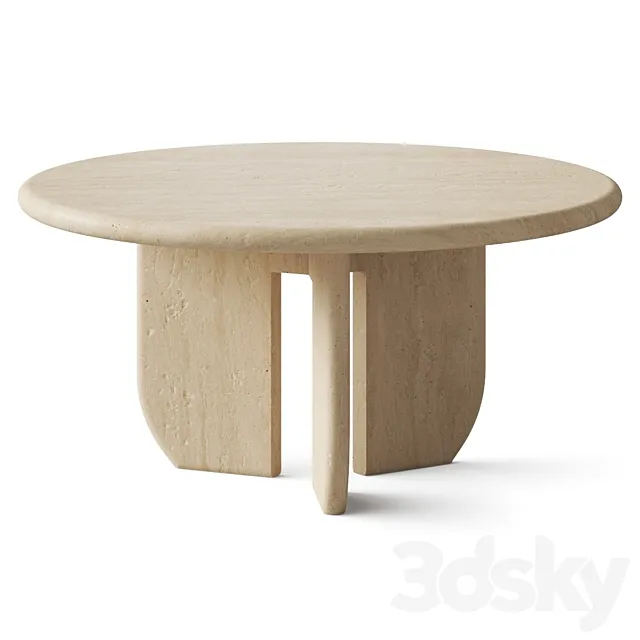 Meridiani Italo Dining Table 3DModel