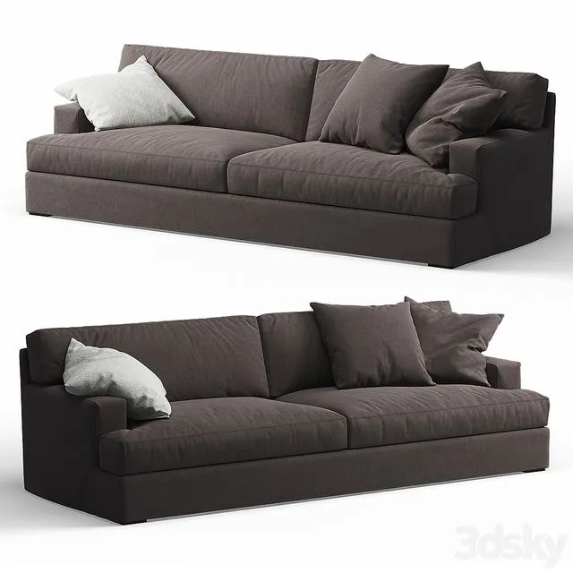 Meridiani James Sofa 3D Model Meridiani James Sofa 3D Model