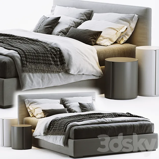 Meridiani Stone Bed 3D Model Meridiani Stone Bed 3D Model