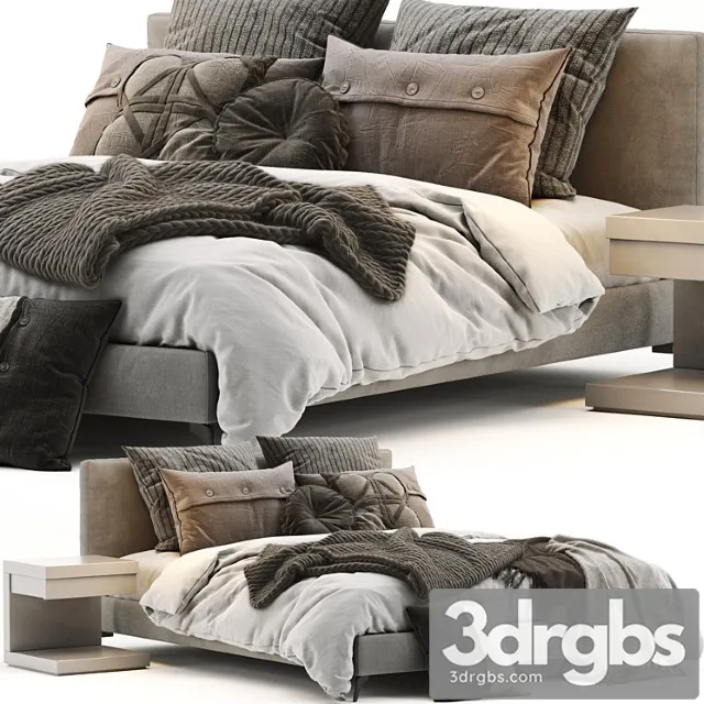 Meridiani stone up bed 5 Meridiani stone up bed 5