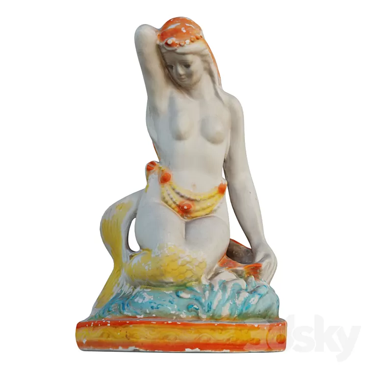 Mermaid 3D Model Free Download