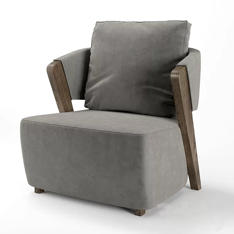 Meroni & Colzani Giudecca armchair 3D Model Free Download Meroni & Colzani Giudecca armchair 3D Model Free Download