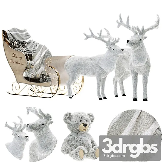 Merry Christmas 3D Model Download Merry Christmas 3D Model Download