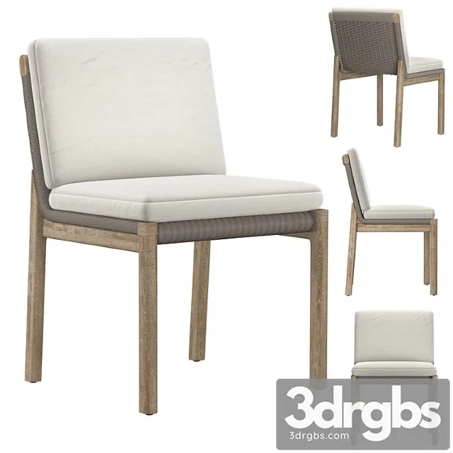Mesa Teak Dining Side Chair 3D Model Download Mesa Teak Dining Side Chair 3D Model Download
