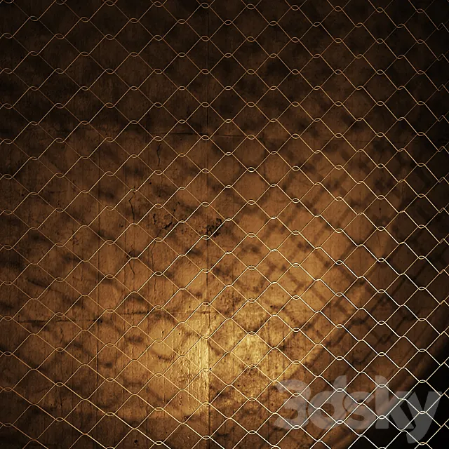 Mesh netting 3D Model Mesh netting 3D Model