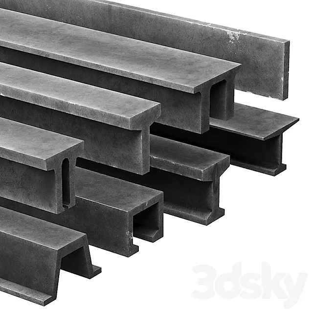metal beam 3DModel metal beam 3DModel