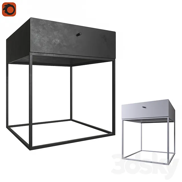 Metal bollard LA REDOUTE HYPNOS 3DModel Metal bollard LA REDOUTE HYPNOS 3DModel