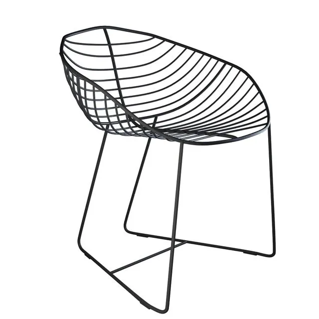 Metal chair LYSTOK chair 3D Model Metal chair LYSTOK chair 3D Model