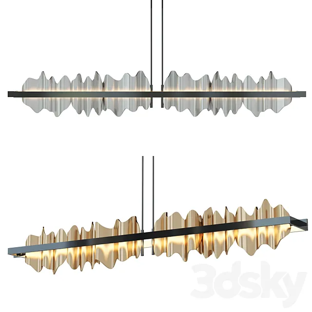 Metal chandelier 3DModel