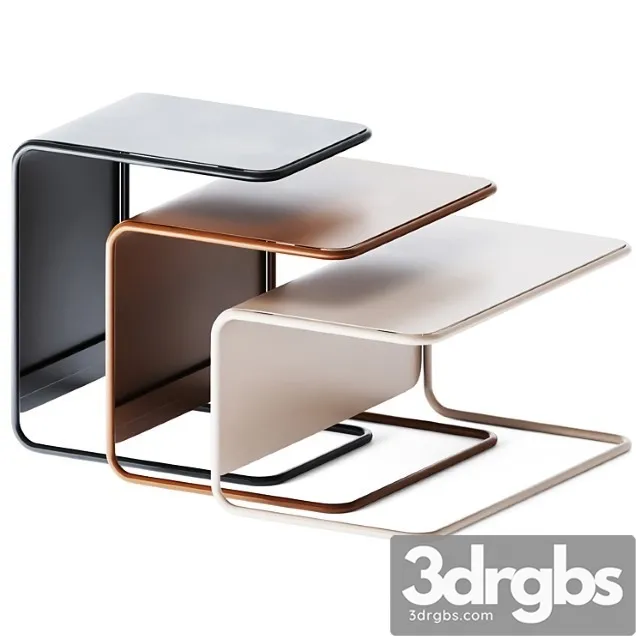 Metal Coffee Table Tab By Bulo 3D Model Download