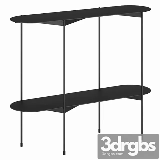 Metal console oblone la redoute interieurs 2 3D Model Download