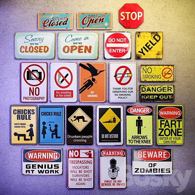 Metal decorative plate – a collection ?5. Information 3DModel Metal decorative plate – a collection ?5. Information 3DModel