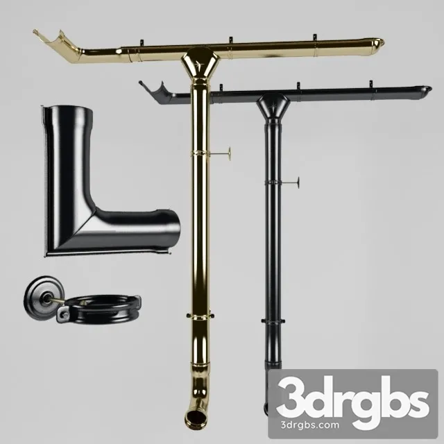 Metal Drainage System 3D Model Download