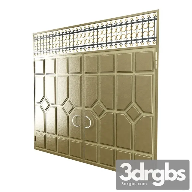Metal Gates 3D Model Download Metal Gates 3D Model Download