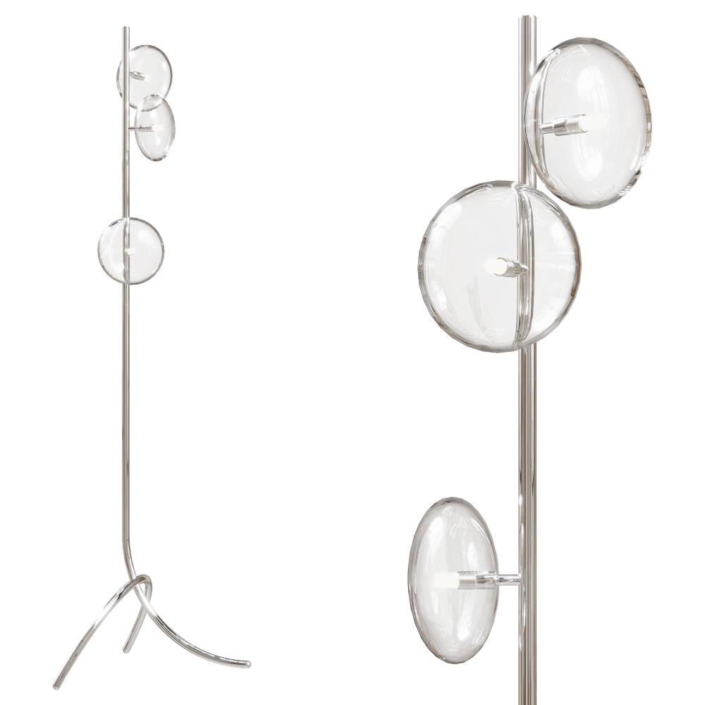 Metal Lux – Floor lamp Dolce 3D Model