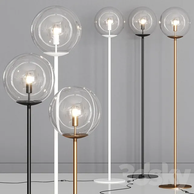 Metal Lux Global Floor Lamps 3DModel