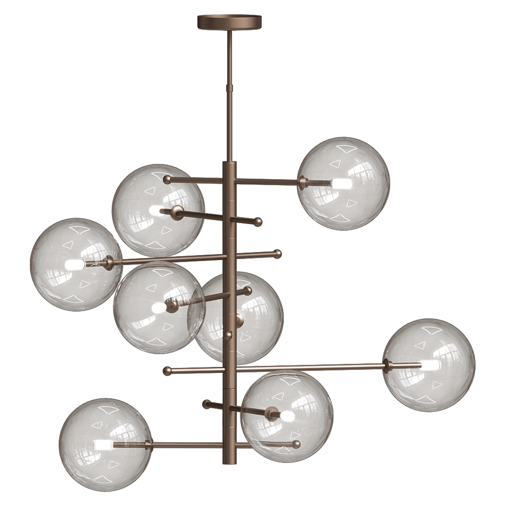Metal Lux – Pendnat lamp Estro 3D Model