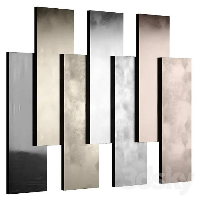 Metal materials 001 3D Model